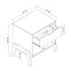 1537 - Drawer Nightstand